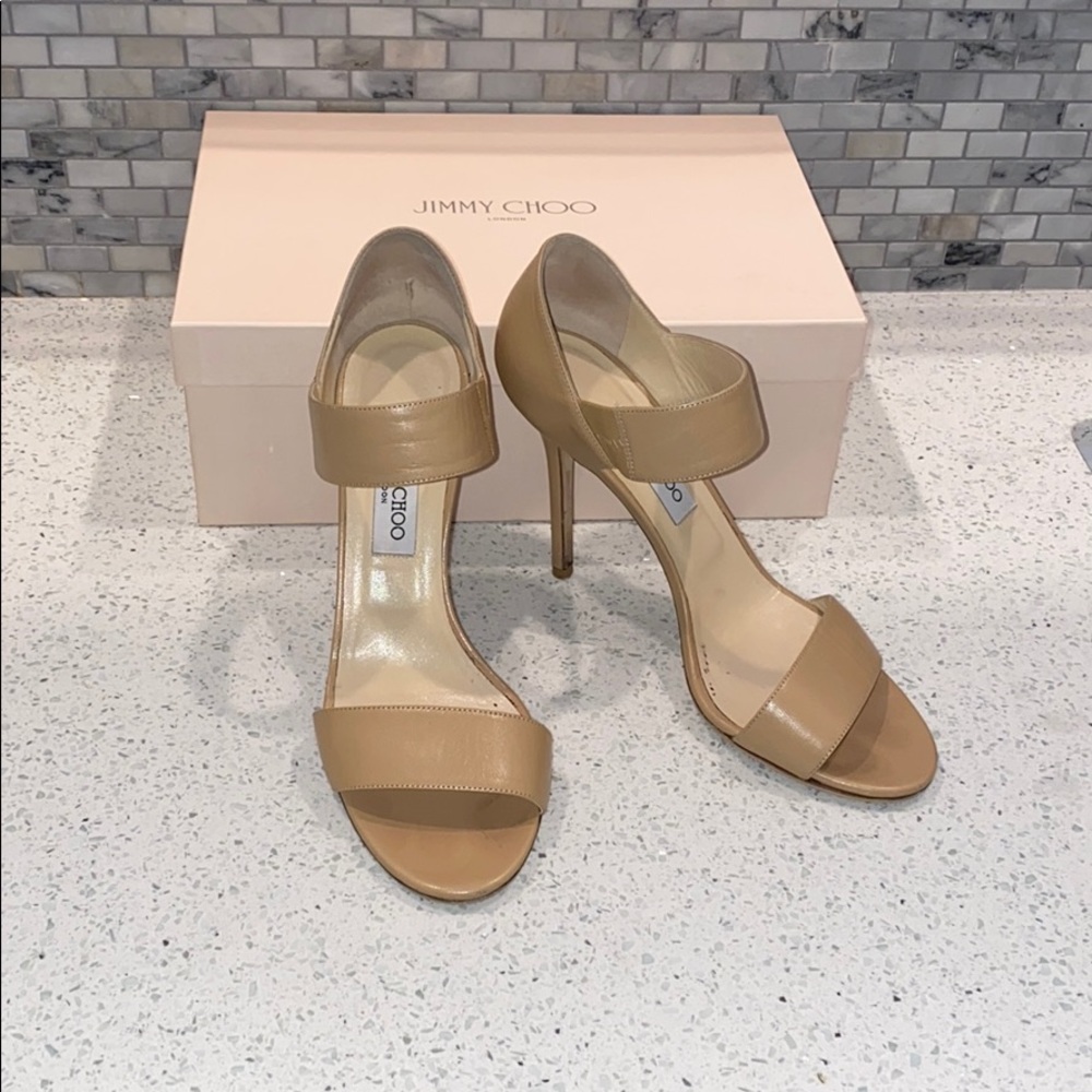 COPY - Jimmy Choo Tallow Kid Leather Sandals 41